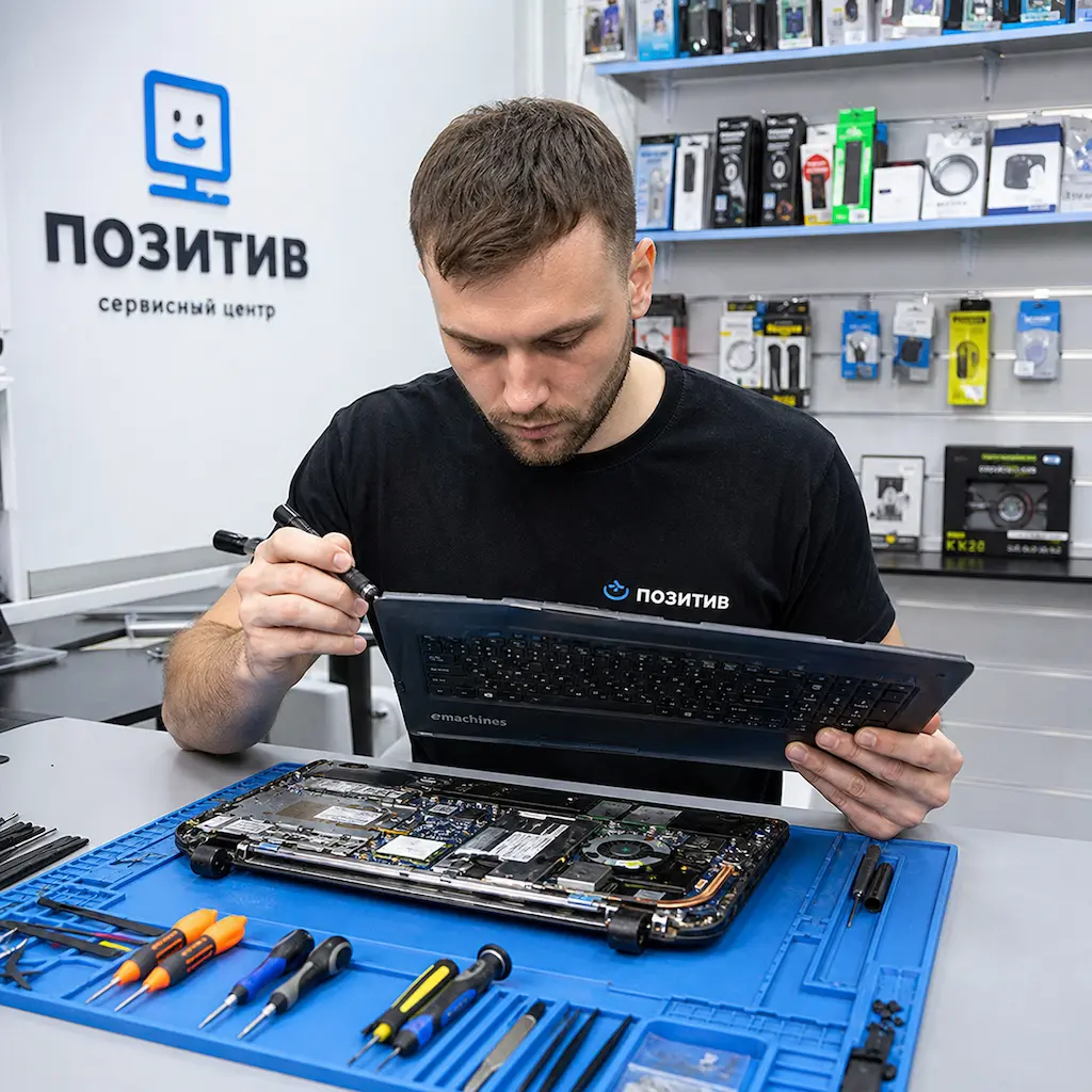 заменить клавиатуру на ноутбуке Emachines в Ломоносове
