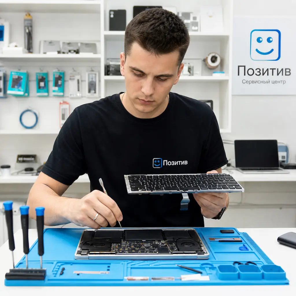 заменить клавиатуру на Apple Macbook в Ломоносове