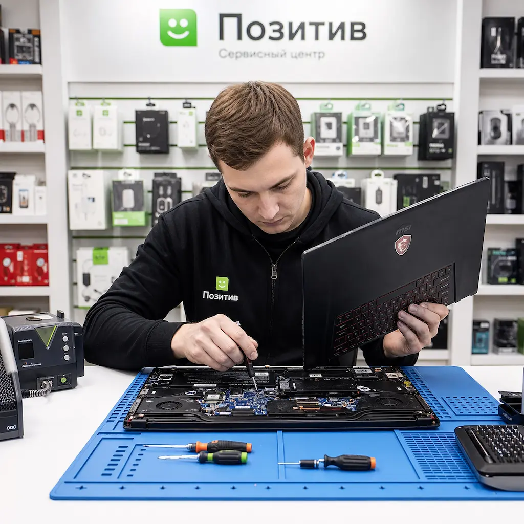заменить клавиатуру на ноутбуке MSI в Ломоносове