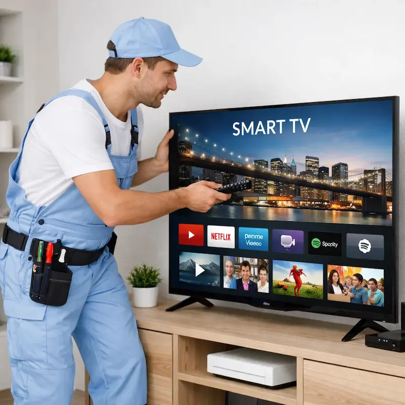 Как вызвать мастера для настройки Smart TV в Ломоносове