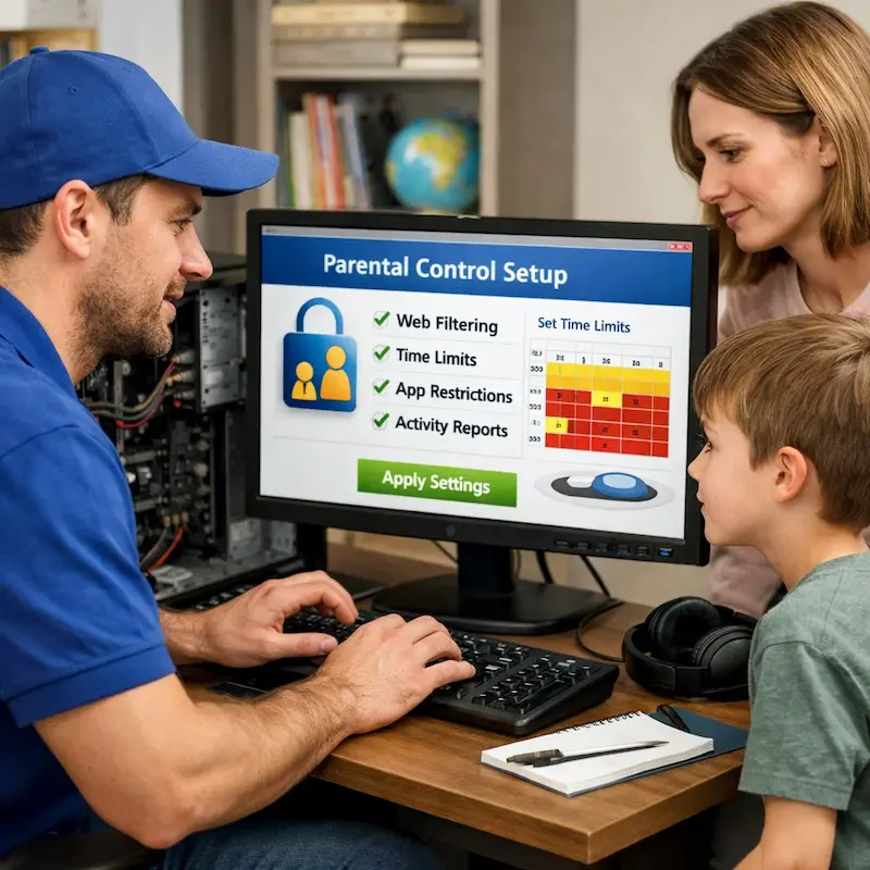 установка родительского контроля в Ломоносове