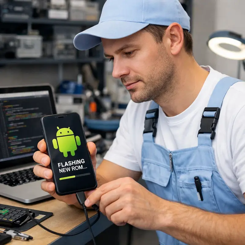 Прошивка Android в Ломоносове