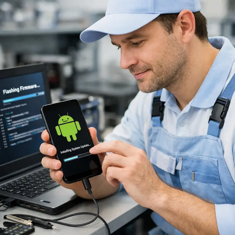 Перепрошить телефон в Ломоносове